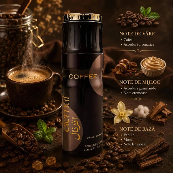 Deodorant Spray Paris Corner Eternal Coffee Unisex 200 ml