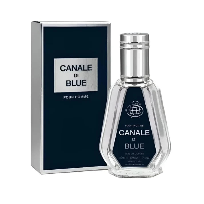 Fragrance World Canale di Blue Eau de Parfum pentru Bărbați 50 ml