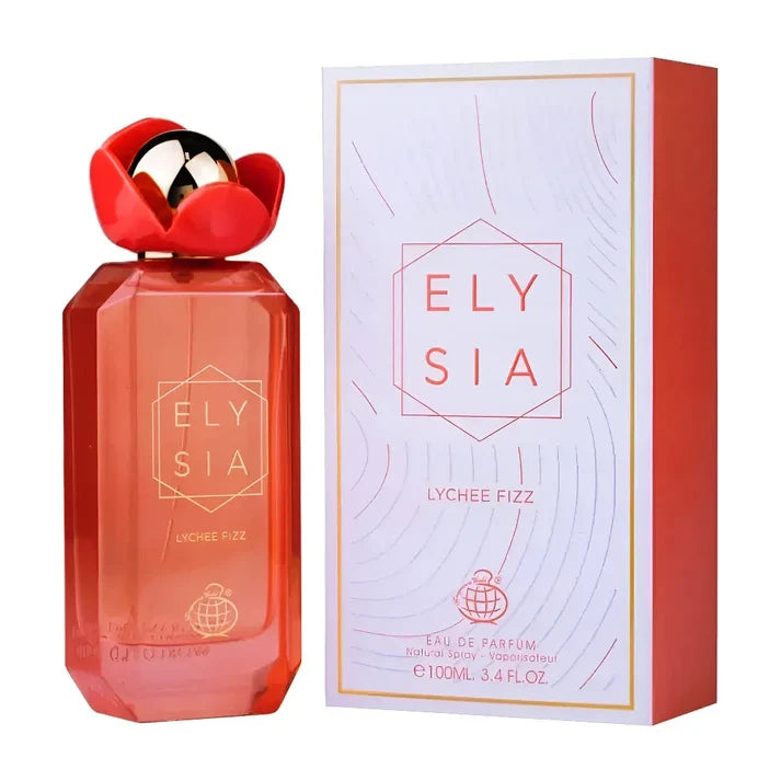 Fragrance World Elysia Lychee Fizz Eau de Parfum pentru Femei 100 ml