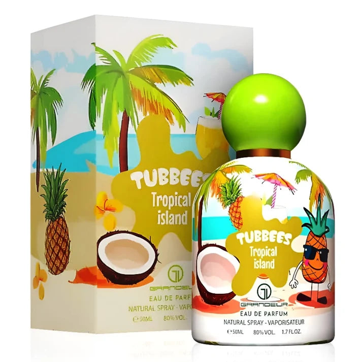 Grandeur Elite Tubbees Tropical Island Eau de Parfum Unisex 50 ml