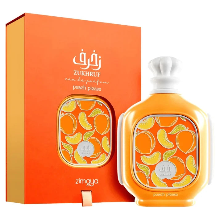 Zimaya Zukhruf Peach Please Eau de Parfum Unisex 100 ml