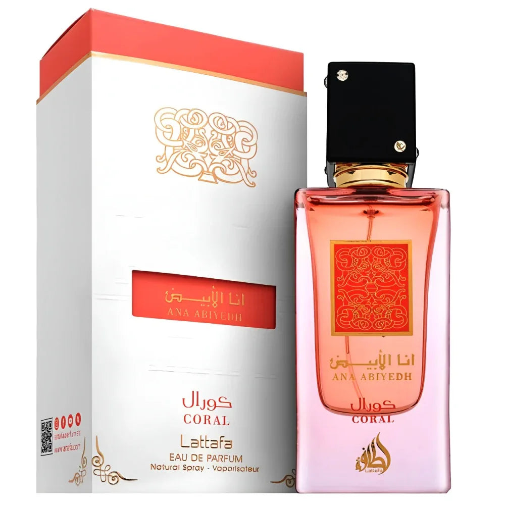 Lattafa Ana Abiyedh Coral Eau de Parfum 60 ml