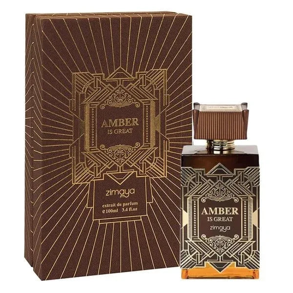 Zimaya Amber Is Great Eau de Parfum pentru Bărbați 100 ml