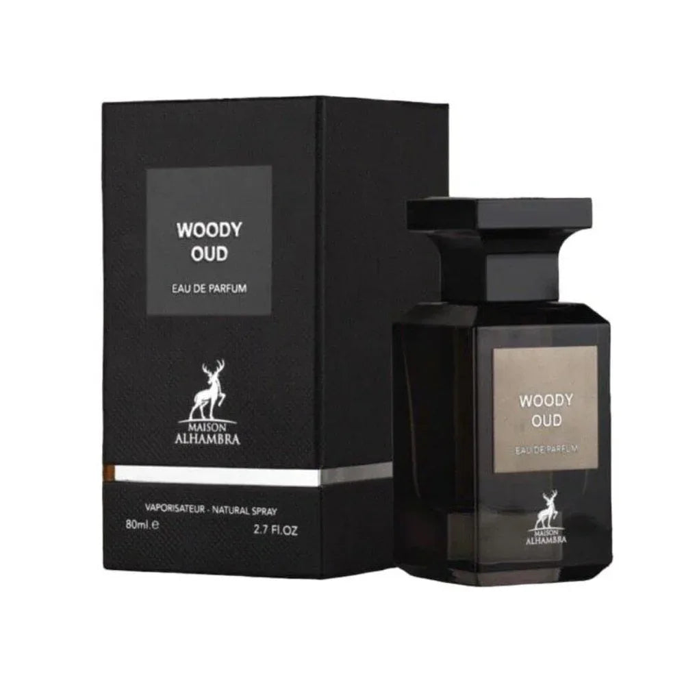 Maison Alhambra Woody Oud Apă de Parfum 80 ml