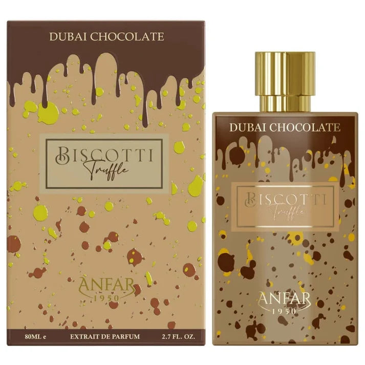 Anfar 1950 Dubai Chocolate Biscotti Truffle Extrait de Parfum Unisex 80 ml