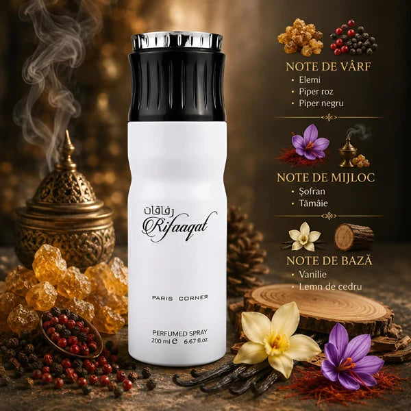 Deodorant Spray Paris Corner Rifaaqat Unisex 200 ml