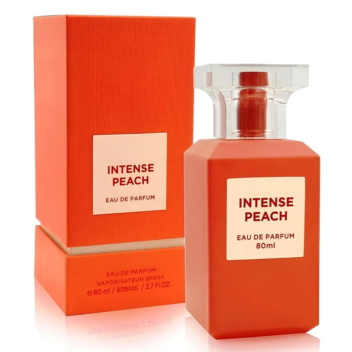 Fragrance World Intense Peach Eau de Parfum Unisex 80 ml