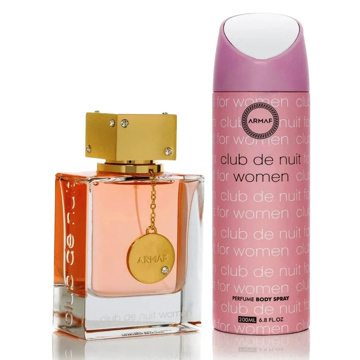 Gift Set Armaf Club de Nuit Woman Eau de Parfum pentru Femei 105 ml
