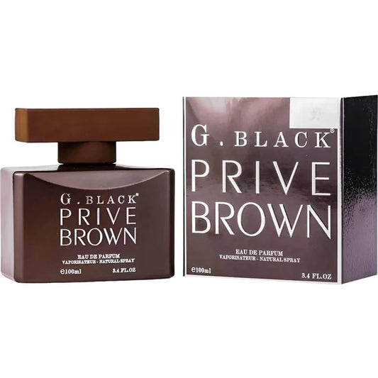 Paris Corner G. Black Privé Brown Eau de Parfum pentru Bărbați 100 ml
