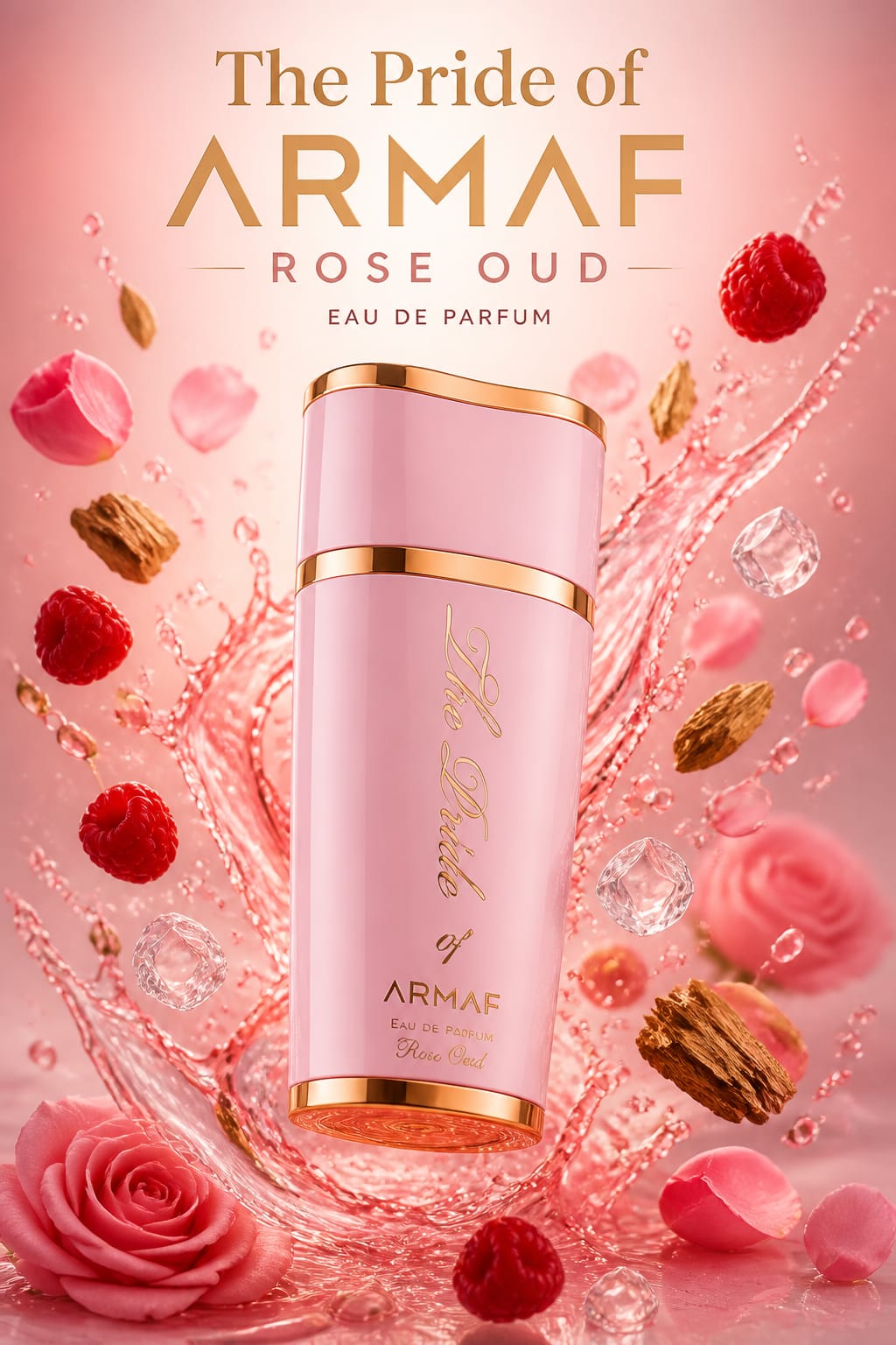 Armaf The Pride Rose Oud Pour Femme Apă de Parfum 100 ml