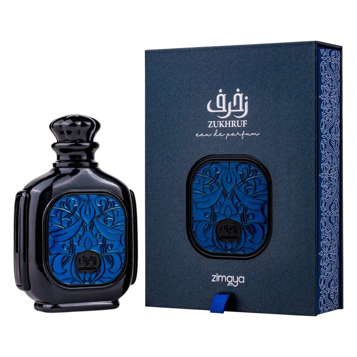 Zimaya Zukhruf Black Eau de Parfum pentru bărbați 100 ml