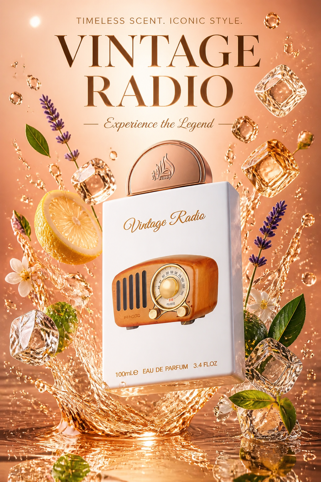 Lattafa Pride Vintage Radio Eau de Parfum 100 ml