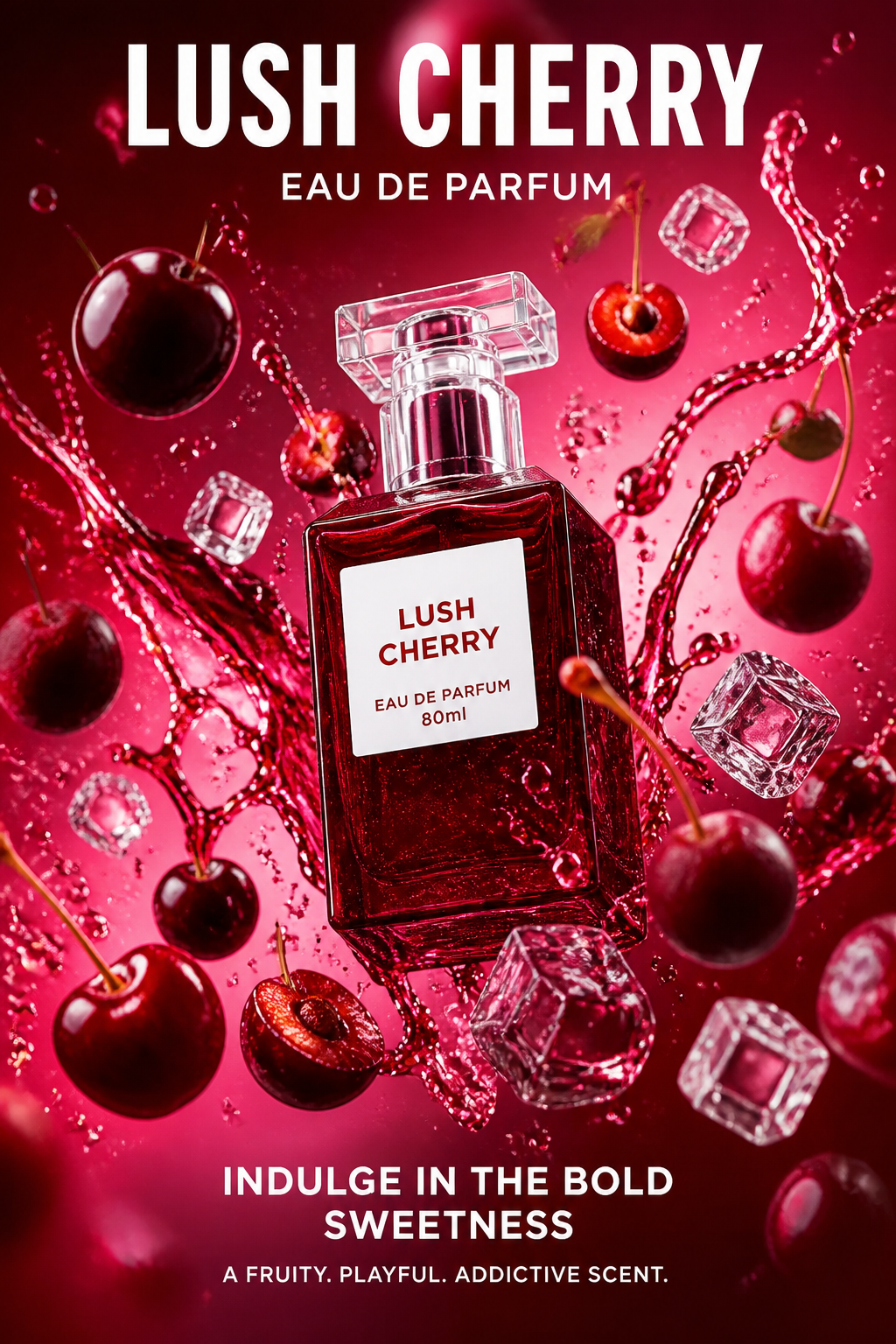 Fragrance World Lush Cherry Eau de Parfum Unisex 100 ml
