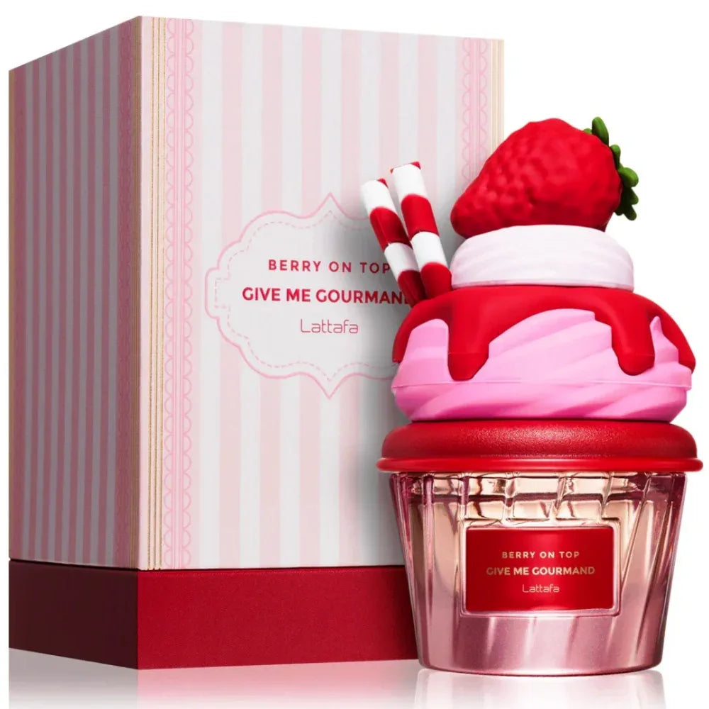 Lattafa Berry On Top Give Me Gourmand Apă de Parfum 75 ml