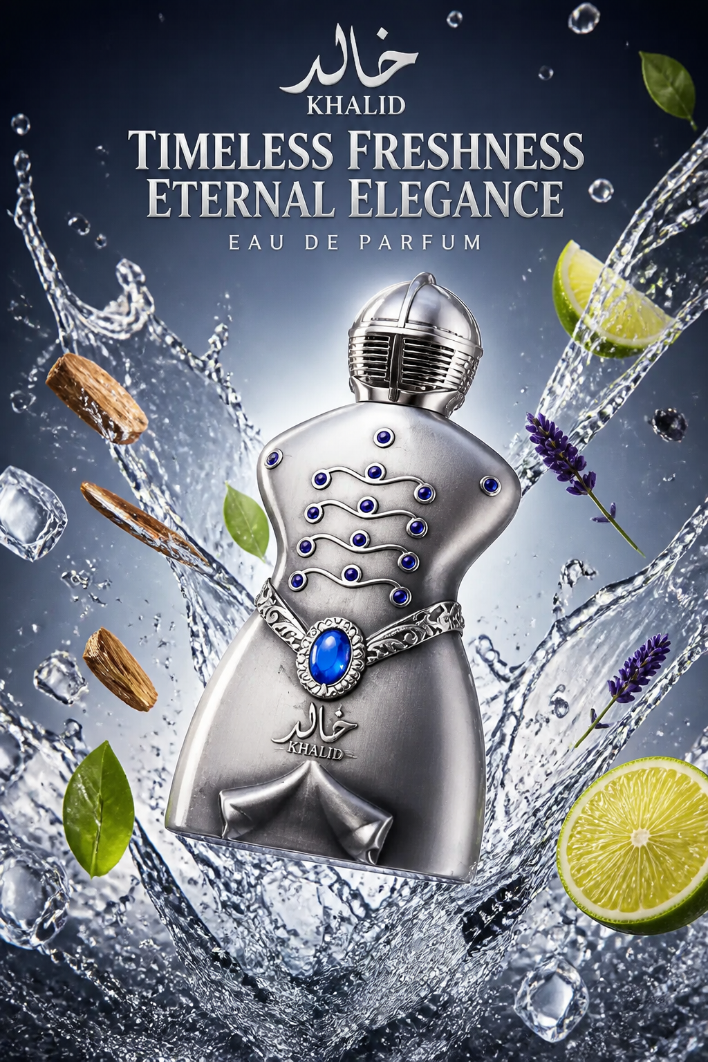 Lattafa Niche Emarati Khalid Apă de parfum 80 ml