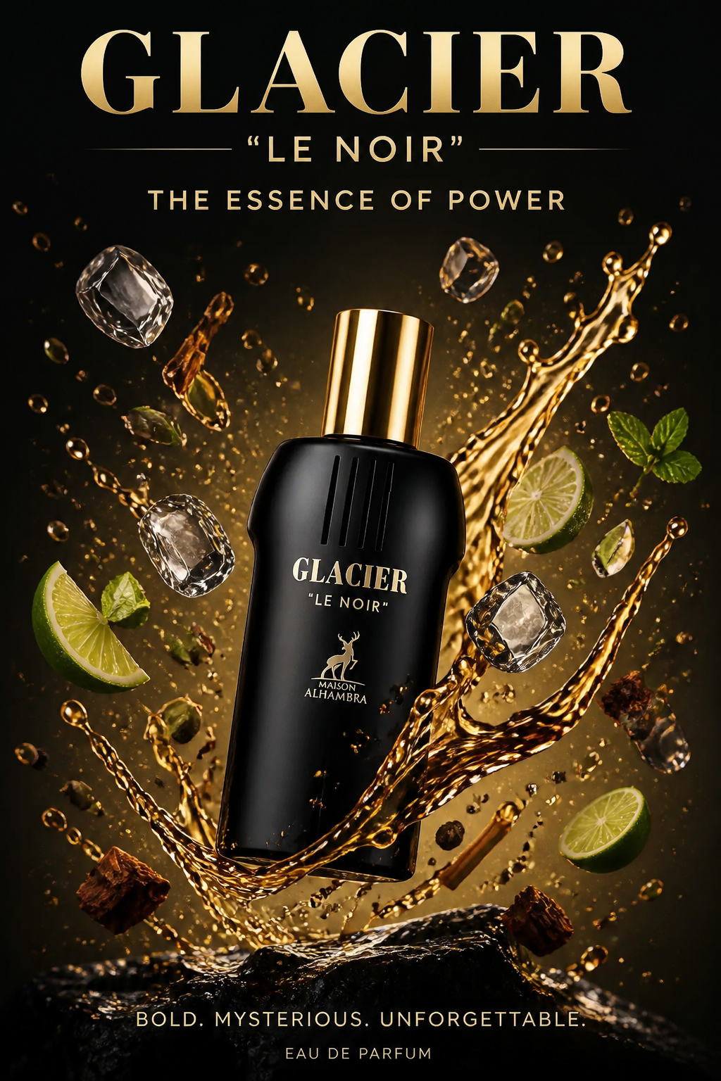 Maison Alhambra Glacier Le Noir Eau de Parfum 100 ml