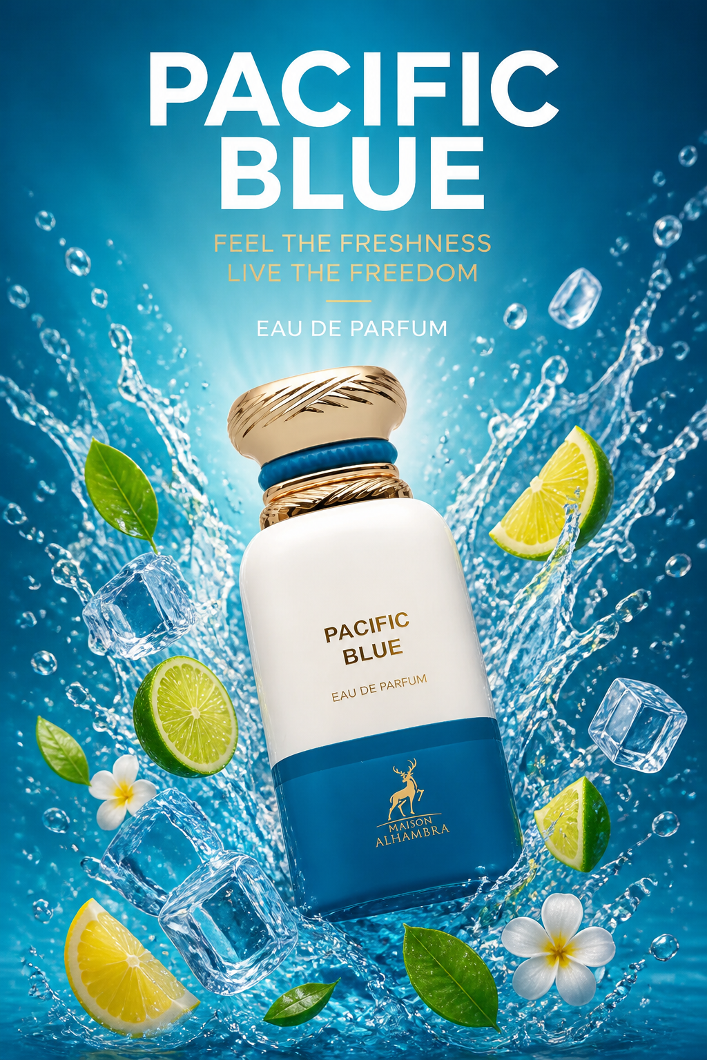 Maison Alhambra Pacific Blue Apă de Parfum 80 ml