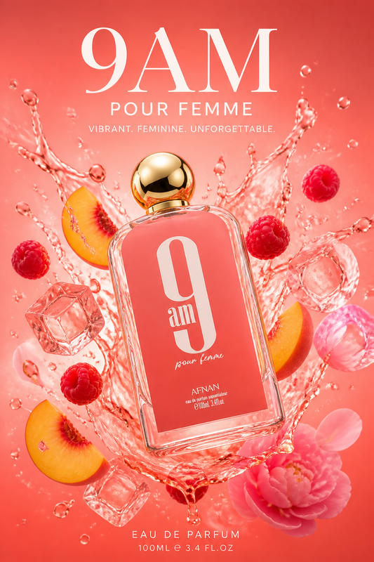 Afnan 9 AM Pour Femme Eau de Parfum 100 ml
