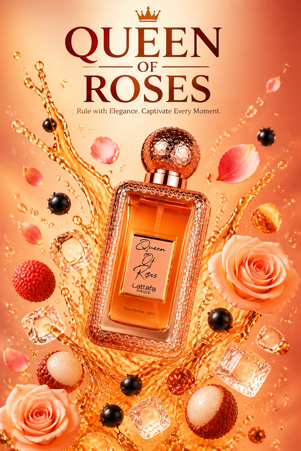 Lattafa Queen of Roses Eau de Parfum 100 ml