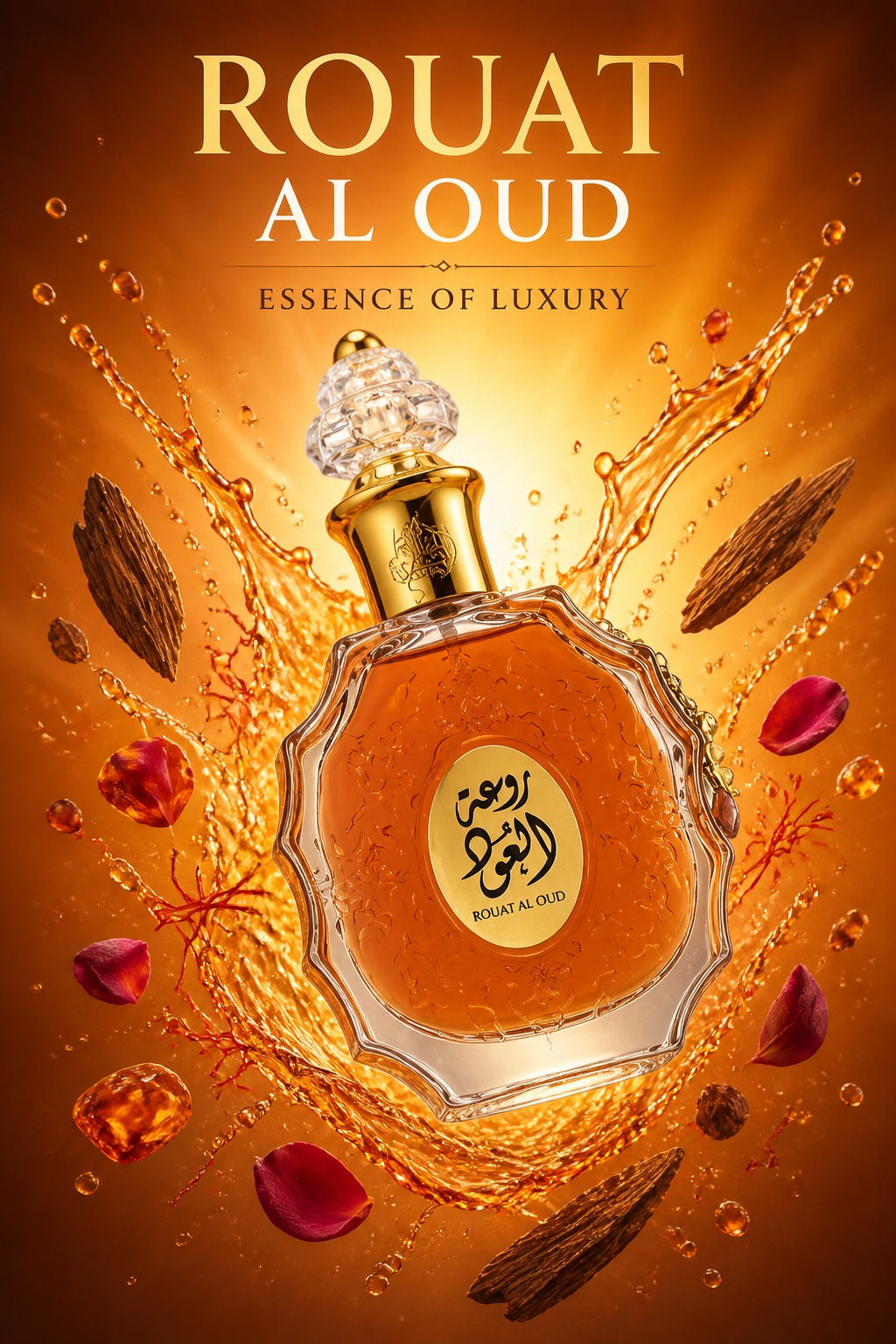 Lattafa Rouat Al Oud Eau de Parfum 100 ml