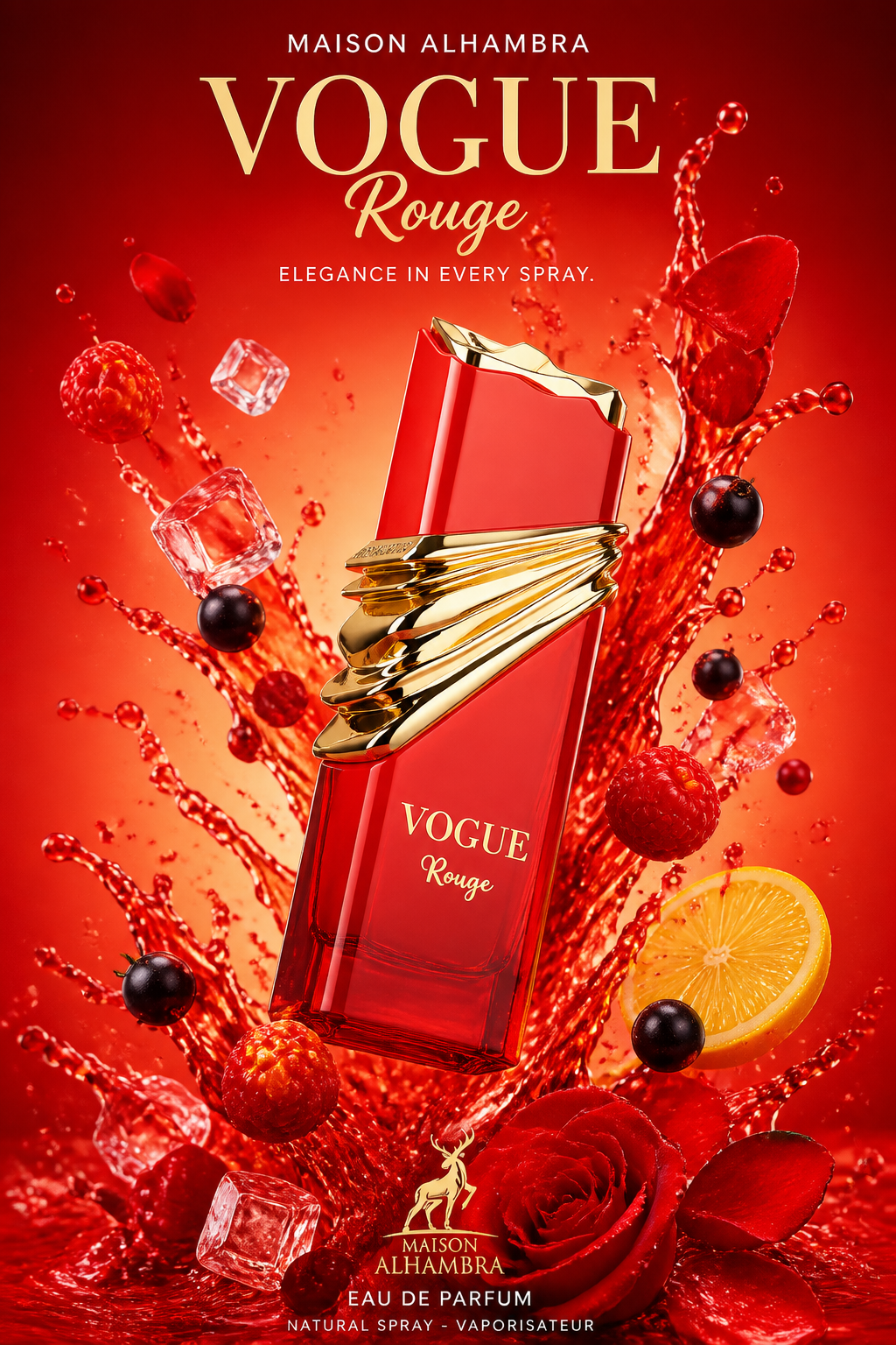 Maison Alhambra Vogue Rouge Eau de Parfum 100 ml