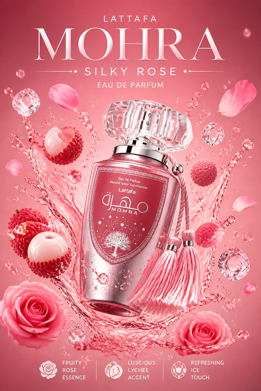 Lattafa Mohra Silky Rose Eau de Parfum 100 ml