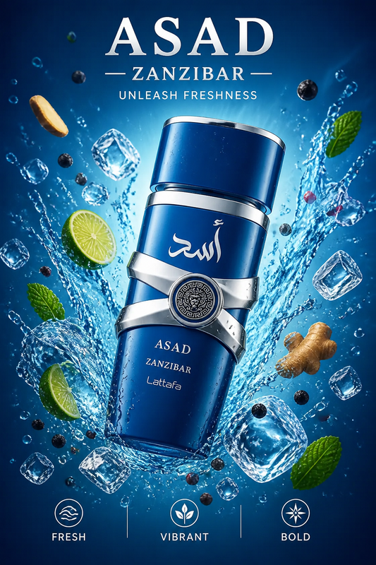 Lattafa Asad Zanzibar Apă de parfum 100 ml