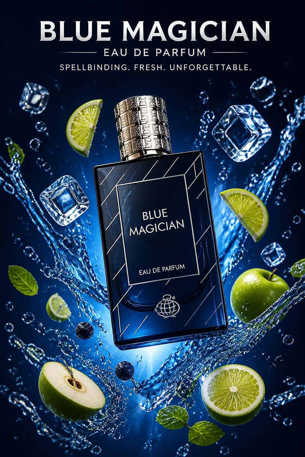 Fragrance World Blue Magician Eau de Parfum Unisex 100 ml
