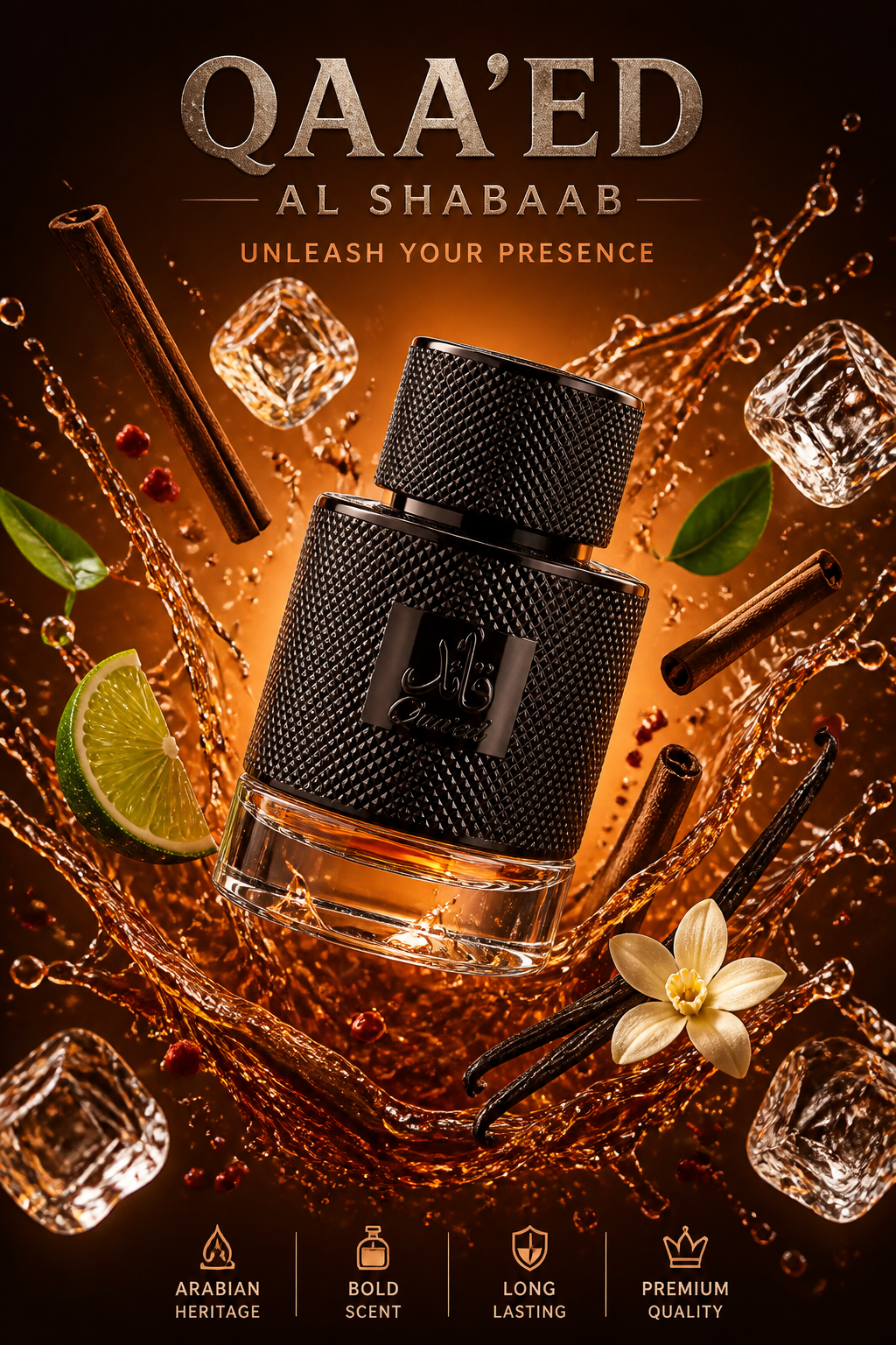 Lattafa Qaa'ed Al Shabab Eau de Parfum 100 ml