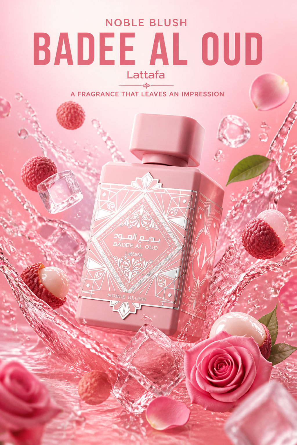 Lattafa Badee Al Oud Noble Blush Eau de Parfum 100 ml