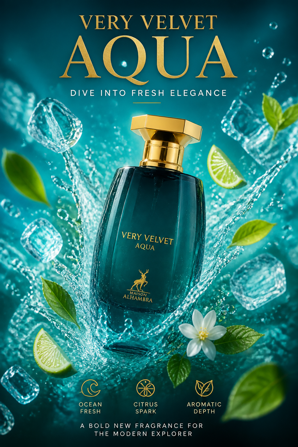 Maison Alhambra Very Velvet Aqua Apă de parfum 100 ml