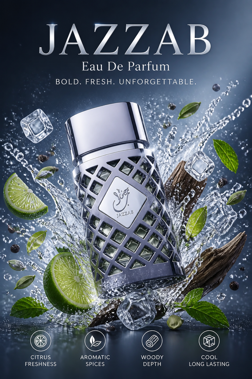 Ard Al Zaafaran Jazzab Silver Apă de Parfum 100 ml