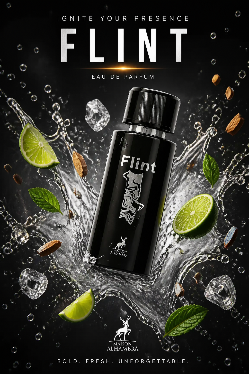Maison Alhambra Flint Eau de Parfum 80 ml