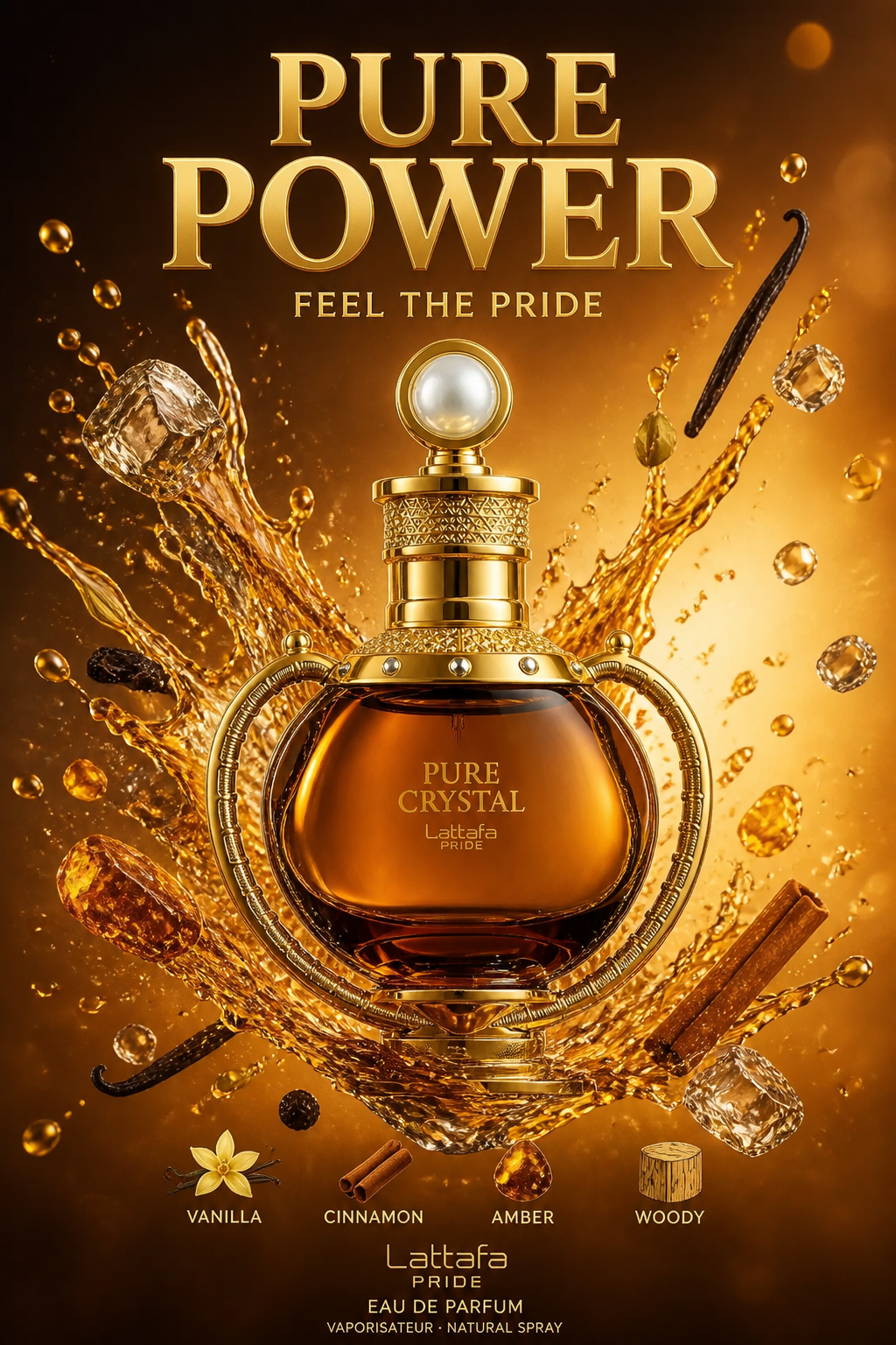 Lattafa Pure Crystal Apă de Parfum 100 ml