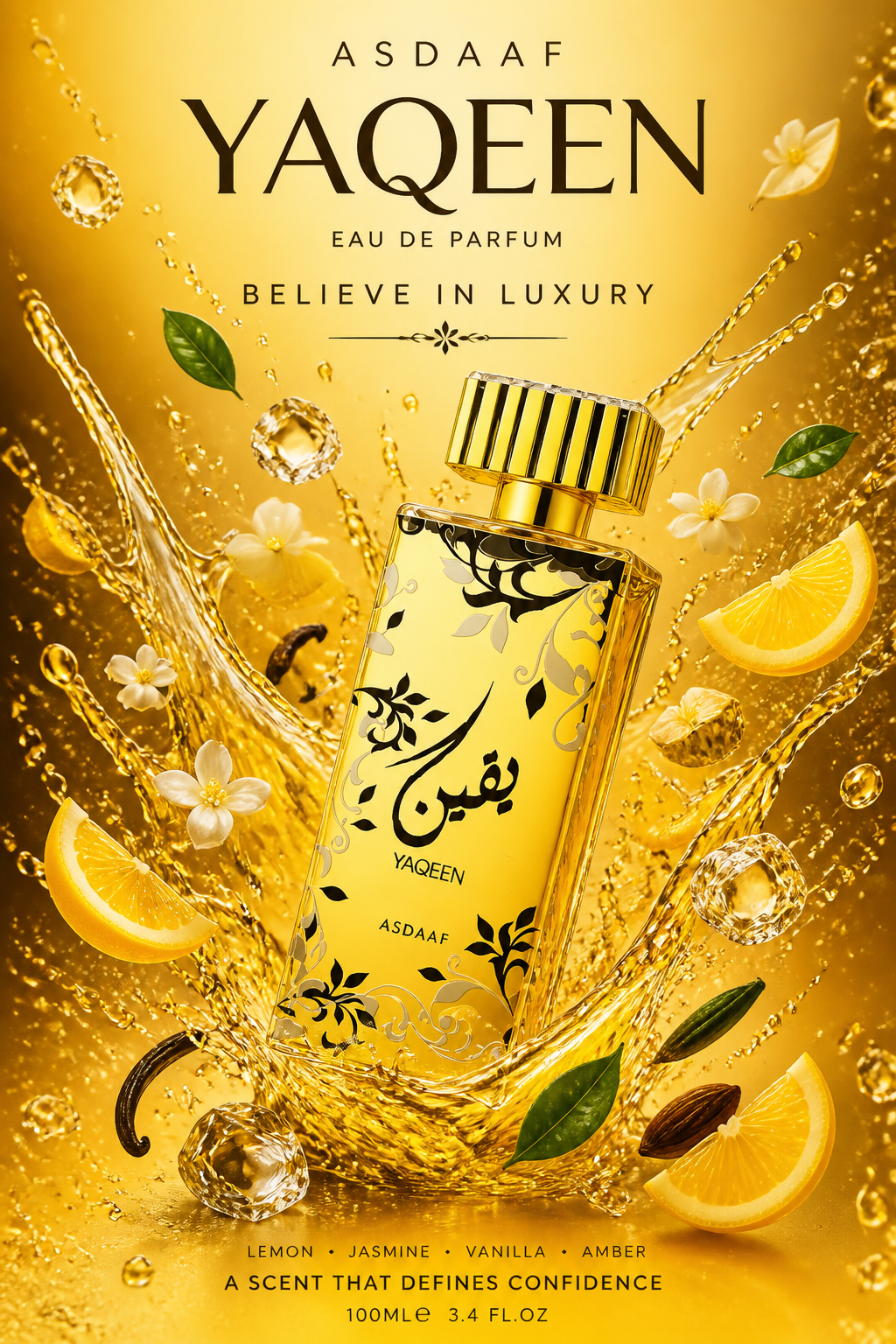 Apă de parfum Lattafa Yaqeen 100 ml