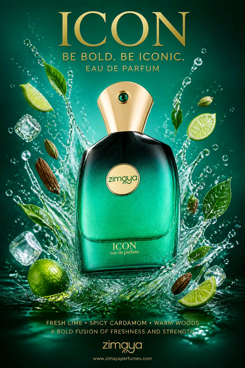 Zimaya Icon Eau de Parfum pentru bărbați 100 ml