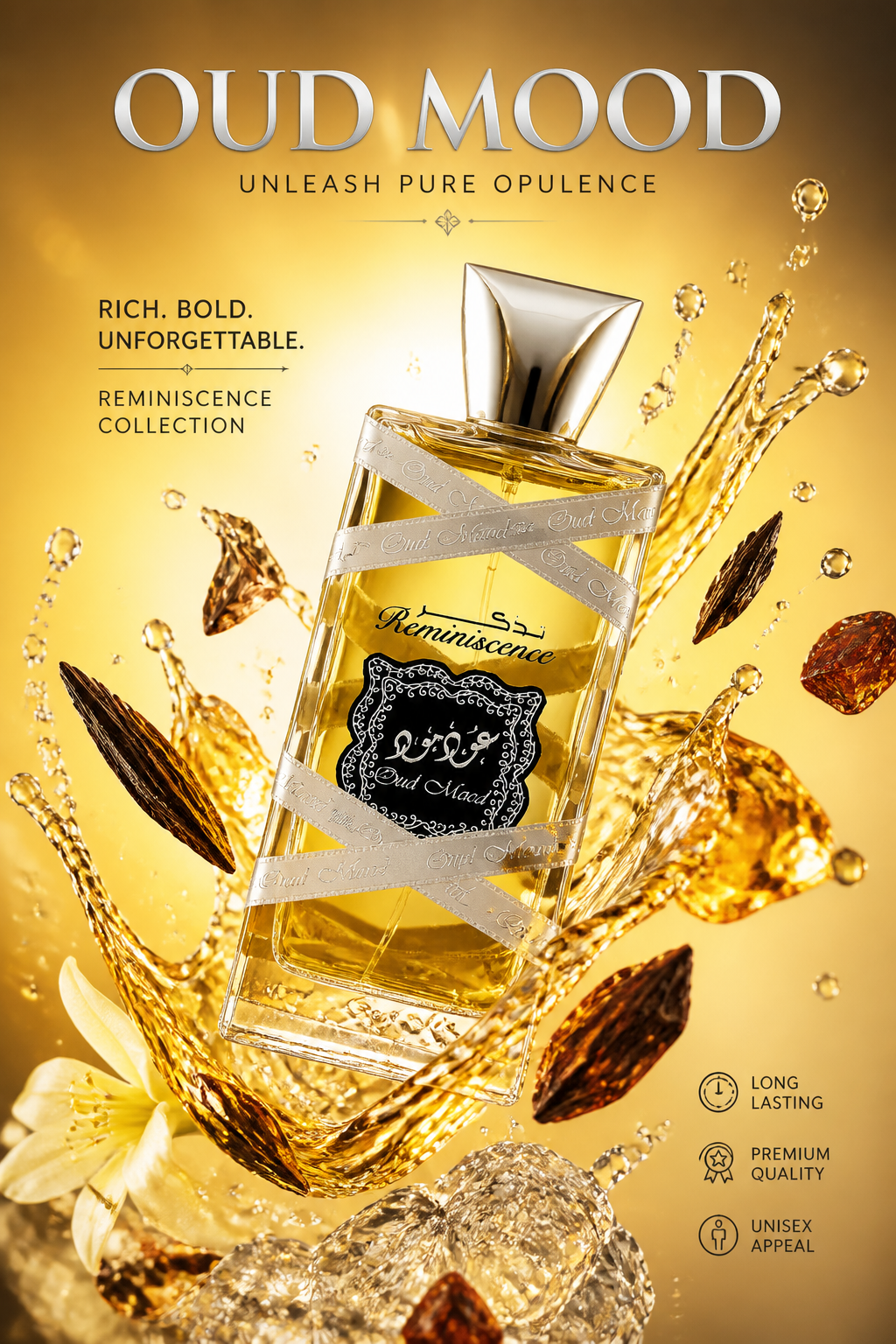 Lattafa Oud Mood Reminiscence Eau de Parfum 100 ml