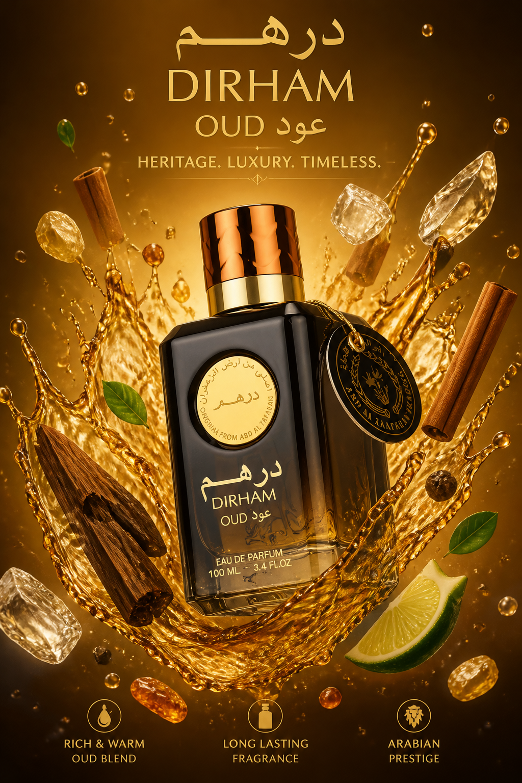 Ard Al Zaafaran Dirham Oud Eau de Parfum 100 ml