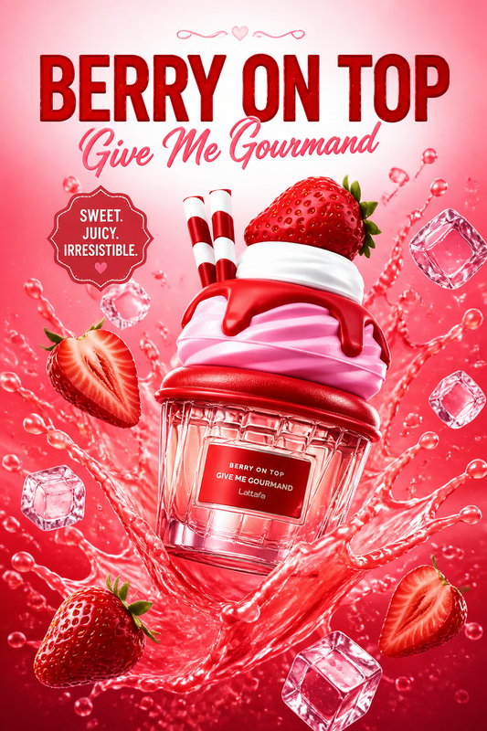 Lattafa Berry On Top Give Me Gourmand Apă de Parfum 75 ml