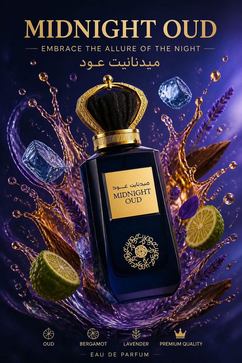Ard Al Zaafaran Midnight Oud Apă de Parfum 100 ml