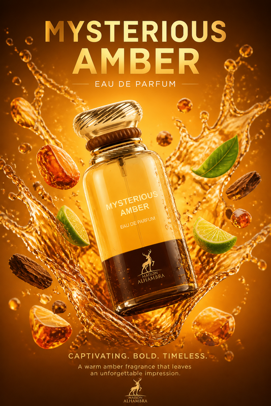Maison Alhambra Mysterious Amber Eau de Parfum 80 ml