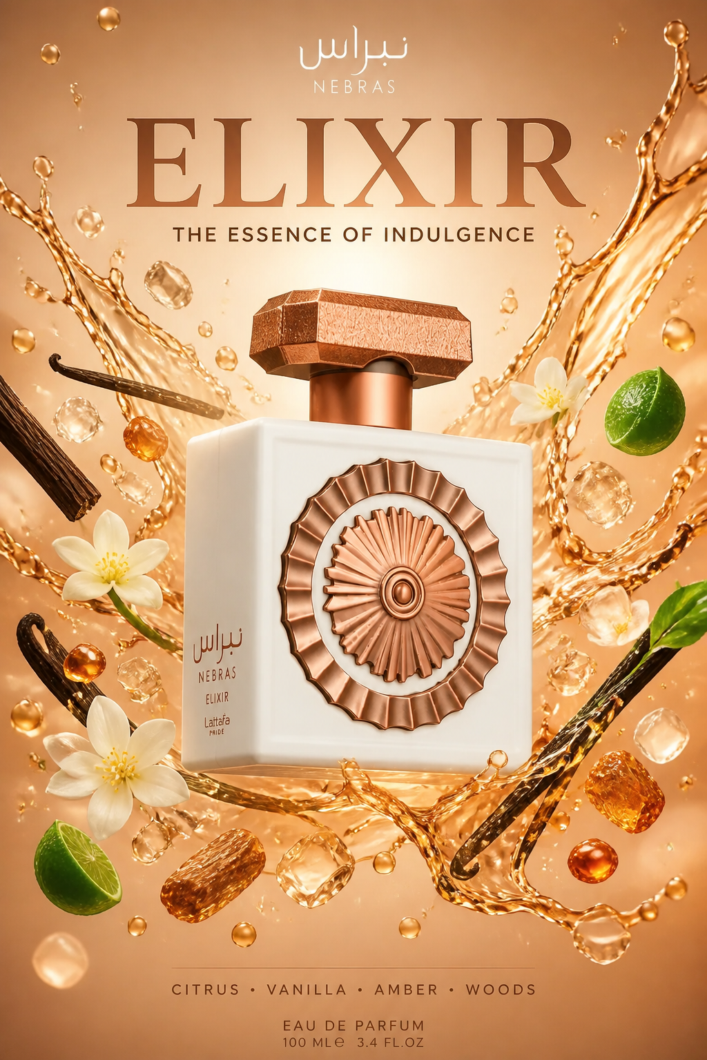 Lattafa Nebras Elixir Eau de Parfum 100 ml
