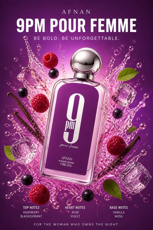 Afnan 9 PM Pour Femme Eau de Parfum 100 ml