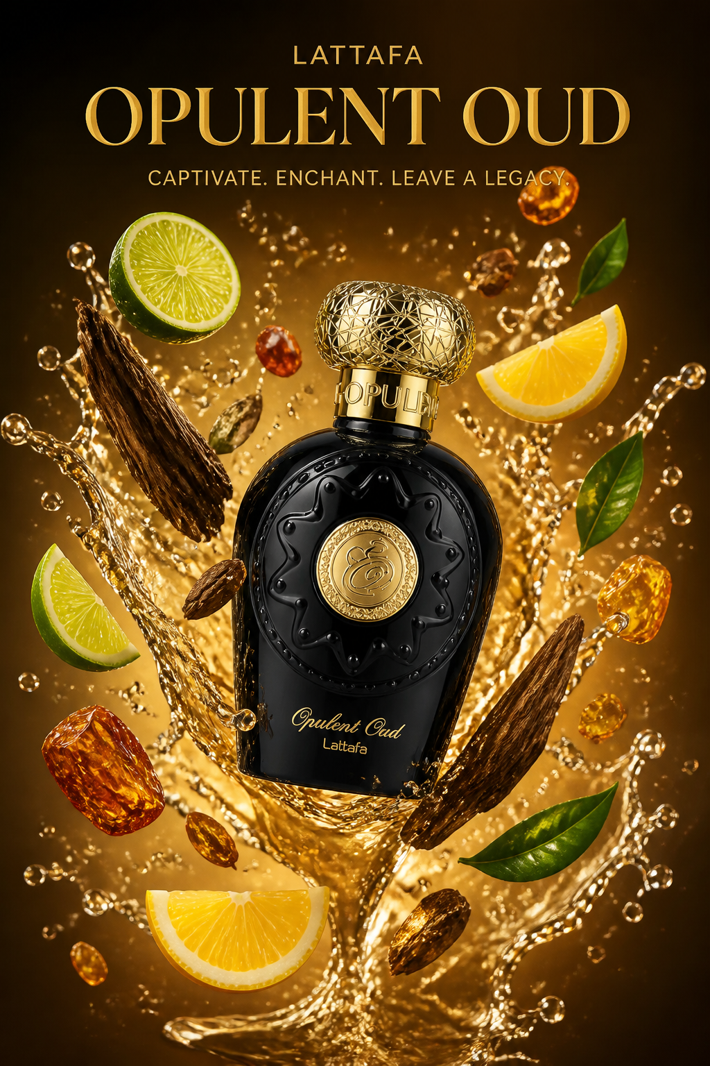 Lattafa Opulent Oud Eau de Parfum 100 ml