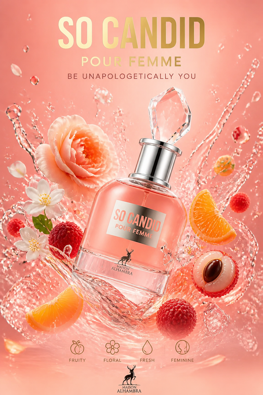 Maison Alhambra So Candid Pour Femme Eau de Parfum 100 ml