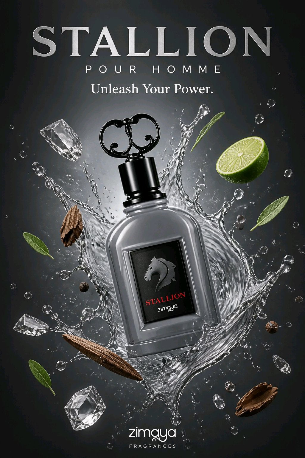 Zimaya Stallion Eau de Parfum pentru Bărbați 100 ml