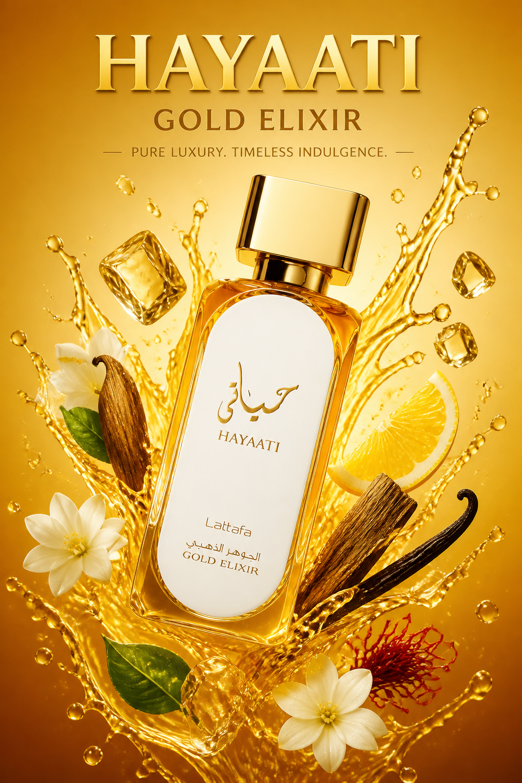 Lattafa Hayaati Gold Elixir Apă de parfum 100 ml