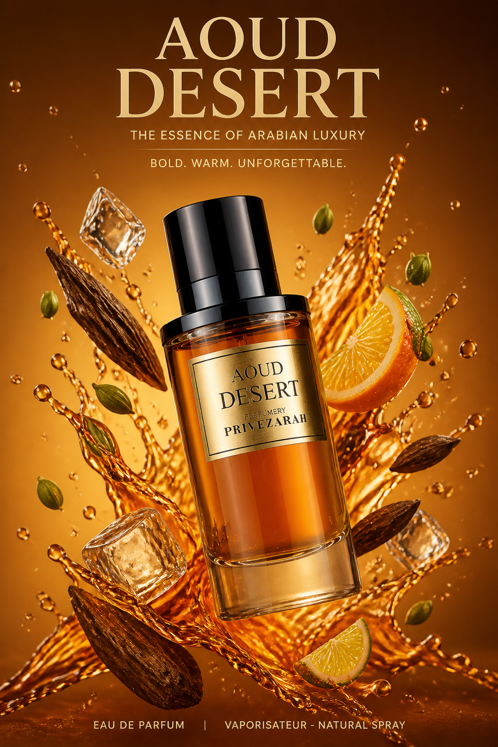 Paris Corner Privezarah Aoud Desert Eau de Parfum Unisex 80 ml