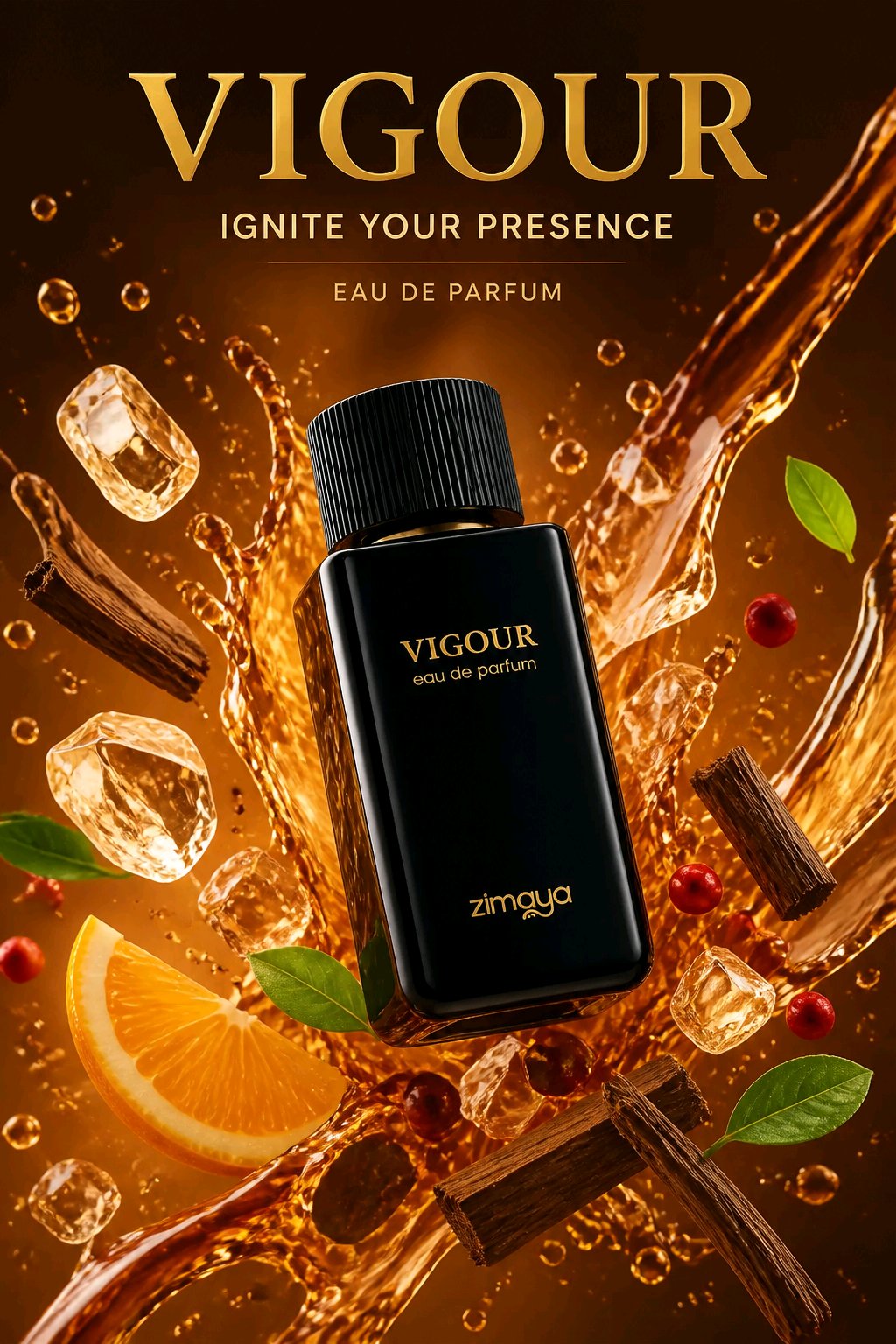 Zimaya Vigour Eau de Parfum pentru bărbați 100 ml