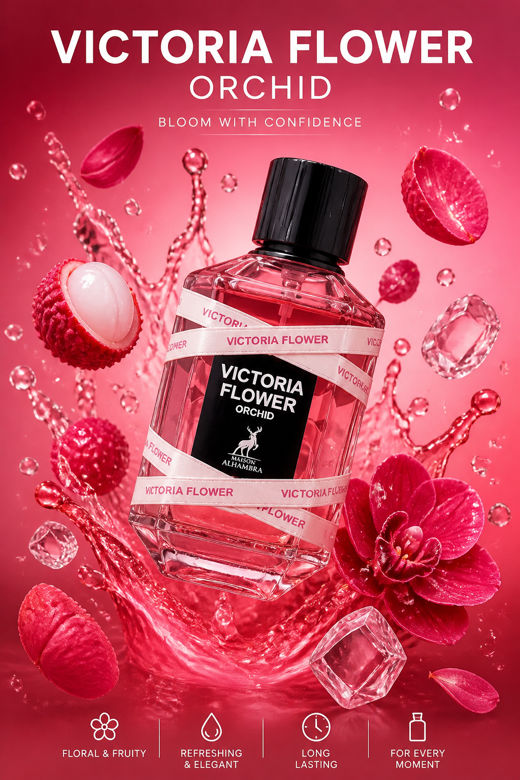 Maison Alhambra Victoria Flower Eau de Parfum 100 ml